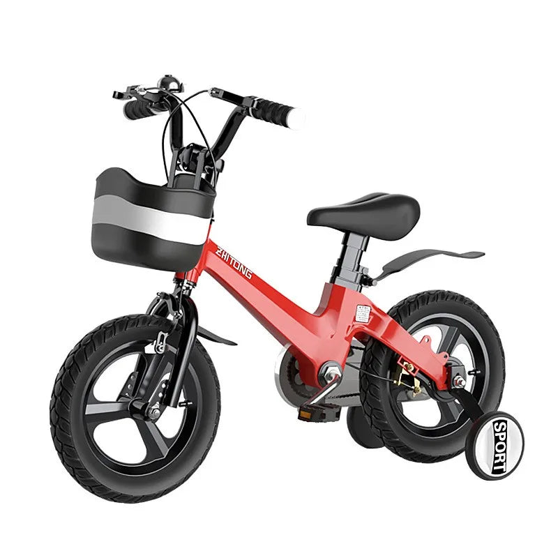 Children's Bicycle Boy Magnesium Alloy 3-6-7-10 Years Old Little Girl 4-8 Bicycle New Baby Medium And Large Children's Bicycle