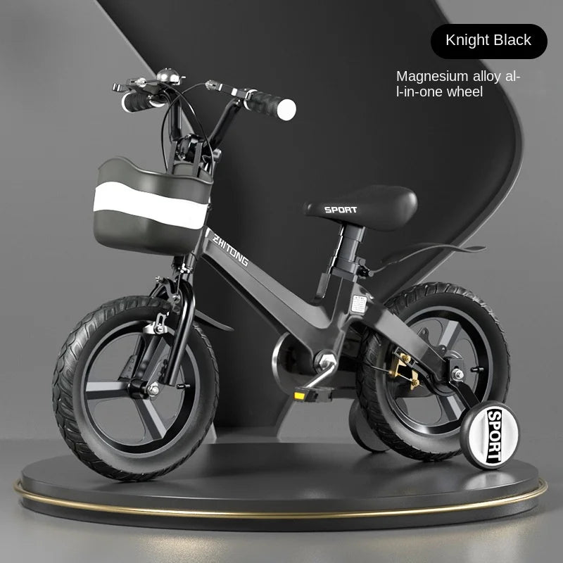 Children's Bicycle Boy Magnesium Alloy 3-6-7-10 Years Old Little Girl 4-8 Bicycle New Baby Medium And Large Children's Bicycle